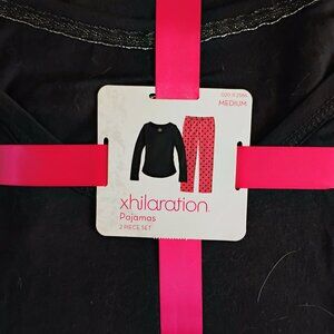 Black & Pink Pajama Set (New)